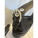 Coach Y2K Soho Black Leather Medium Hobo Fringe Shoulder Bag 8A03 13x9x3" VGUC Photo 4