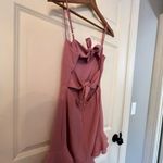 Lucy in the Sky Aubrey Ruffle Dress in Pink| Size: Small Photo 2