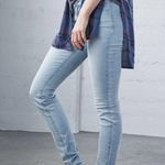 PacSun Light Wash Low Rise Distressed Skinny Jeans Photo 4