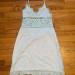 Victoria's Secret NWT  Dream Angels Ring Slip Dress Floral Lace Babydoll Blue XS Photo 1