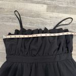 Thirty Thirty NWT black spaghetti strap bubble hem party dress size large A12 Photo 2