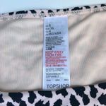 Topshop NWOT Leopard Shirred Smocked Tasseled Bikini Set Size 4 Photo 9