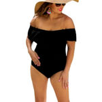 Jess Lea Black Off The Shoulder Lace Photo 6