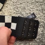 Hot Topic  Black and White Checkered Bralette Photo 4