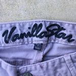 Vanilla Star Jeans Light Purple Glitter Vanilla Star Skinny Jeans Photo 2