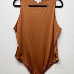 And Now This Sleeveless Womens Bodysuit 2X Workwear Career Party Elegant Event Gold Photo 0
