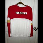 New Era Red/White San Francisco 49ers Athletic Varsity Lace Photo 4
