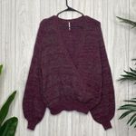 Free People  Karina Wrap Sweater Wool Mohair Alpaca size XS Extra Small Photo 1