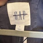 Gap  Moonless Gray Sequin Utility Jacket | Beaded Cargo Military Coat Small NWT Photo 5