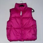 Old Navy NWT  Water-Resistant Quilted Puffer Vest XS Pink Photo 2