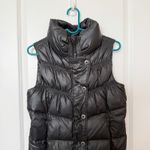 prAna  Womens Black Quilted Down Puffer Vest Size Small Warm Outdoors Winter Photo 1