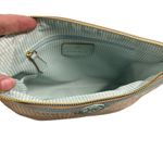 Nanette Lepore Straw Blue Crossbody Bag Chain Strap Designer Purse Photo 4