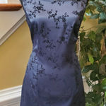 Jodi Kristopher  BLACK PROM PARTY DRESS SIZE 11/12 VELVET & SHIMMER DETAIL Photo 0