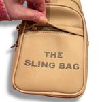 Small Sling Bag Crossbody Backpack Over the Shoulder Bag Travel Vacation A Photo 5