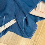 Altar'd State Sleeveless Pink Blue Embroidered Shorts Romper Sz Small ti… Photo 5