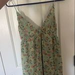 Tilly's Green Floral Sundress Photo 0