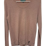 Michael Stars Women’s Mauve Wool Cashmere Scoop Neck Sweater Size Small Photo 0