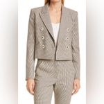 Veronica Beard  Nevis Cropped Plaid Blazer Jacket Size 2 Photo 15