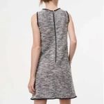 Loft  Multicolored Tweed Style Sleeveless Color Shift Crewneck Dress size XSP Photo 1