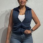 Marmot  Navy Visita Zip Quilted Vest Sz XS Photo 0