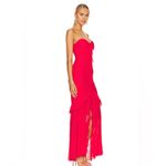 Majorelle  Strapless Red Dress Photo 4
