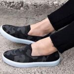 Rothy's Rothy’s The Original Slip On Sneaker Black Camo Women’s 7 Photo 0