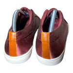 Louise et Cie  Lo-Bette Slip on Shoes Burgundy Satin Sneakers Flats Casual Sz
10M Photo 4