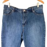 Gloria Vanderbilt ‎ Womens Amanda Jeans Denim Stretch Medium Wash Size 16 Short Photo 1