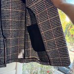 Old Navy Classic Multicolor Houndstooth Tweed Oversized Blazer Jacket size XS Photo 6