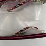 Vera Bradley  Medium 7-8 Resort Medallion Flip Flops Sandals Cushion Multicolored Photo 8