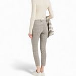 frame denim FRAME Plaid Le High Skinny Crop Stretchy Pants Size 26 Photo 1