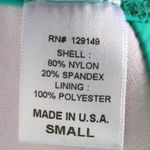 Dippin' Daisy's Swimwear Green Halter Bikini Top Size Small Photo 3