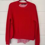 Lauren Ralph Lauren Women’s Large Red 100% Cotton Sweater Photo 0