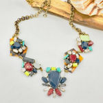 Vintage J. Crew Lulu Frost Animal Print Statement Necklace Photo 0