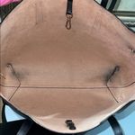 Kate Spade Molly Black Leather Tote + Zip Pouch - Rehab - Tear in inside lining Photo 1