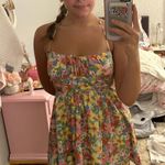 Floral Mini Sundress Multi Size XS petite Photo 3