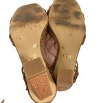 JLO by Jennifer Lopez Women's 7.5 Emilie Ankle Strappy Braided High Heels Sandal Tan Photo 10