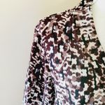 Liz Baker 27.  printed single button cardigan size xl Photo 1