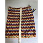 Target Pride Machine Women knit BodyCon Skirt Sz. LRG Multicolor NWT Trendy Red Size L Photo 4