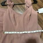 After Six  OFF-THE-SHOULDER CHIFFON TRUMPET GOWN DESERT ROSE size 4 style 1517 Photo 7