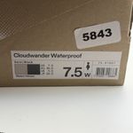 ON Cloudwander Waterproof Womens Size 7.5 Running Shoes Sand Black New Tan Photo 9