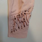 Free People FP Size Small S Revelation Pink Cut Out Detail Athletic Stretchy Photo 5