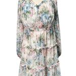 Needle & Thread Long Sleeve Floral Print Dress Size 2 Photo 0