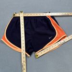 Nike  Dri-FIT Running Shorts Womens S Purple Orange Drawstring Athletic Gym Sport Photo 2