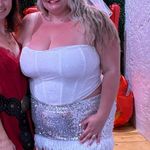 Corset top White Size 2X Photo 2