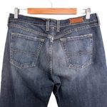 Lucky Brand Vintage Y2K Boho Rider Crop Jeans Dark Faded Wash Womens Size 8 | 29 Photo 3