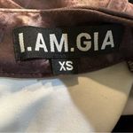 I am gia I.Am.Gia Women's Evie Tie Dye Cropped Cut- Out Tank Top Size XS Photo 9