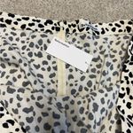 Reformation  Womens White/Black Animal Leopard Print Bea Midi Skirt‎ sz 22 NWT Photo 4