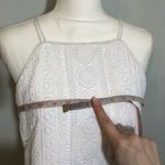 White House | Black Market NWOT White Crochet Dress Photo 8