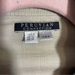 Peruvian Connection  Lagenlook Military Safari Trench Coat Jacket Photo 9